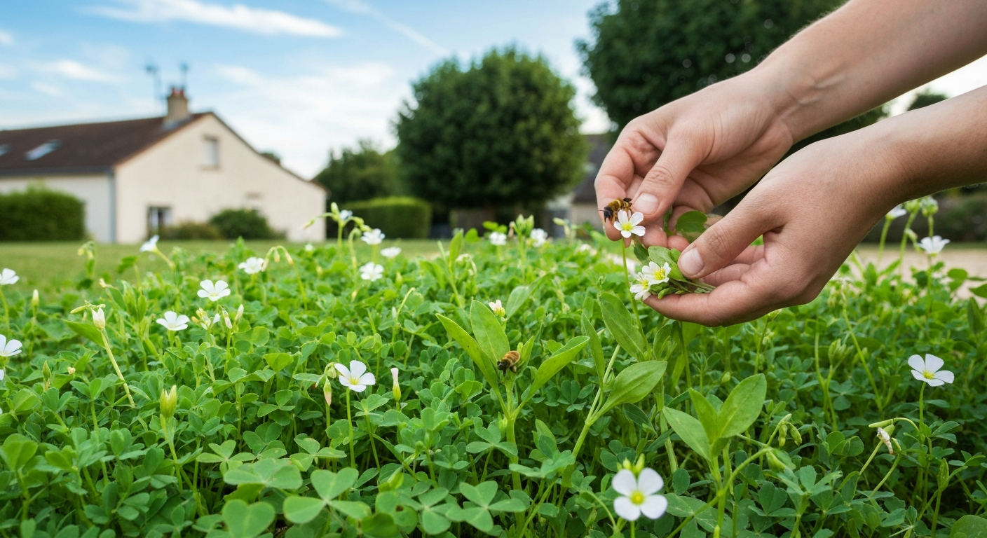 Gazon comestible : guide pratique pour pelouse consommable